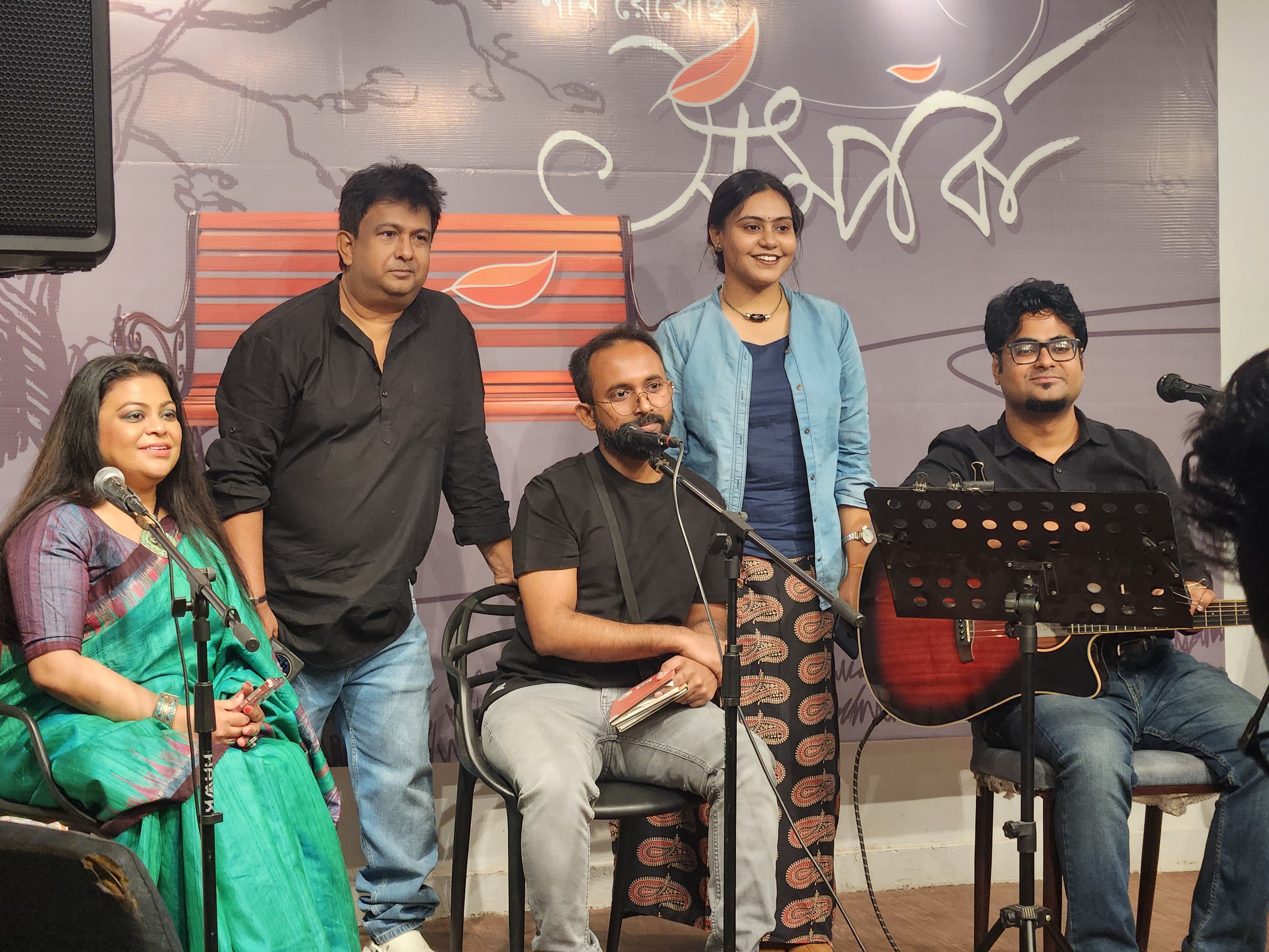Album launch with RJ Raja and Subrata Barishwala